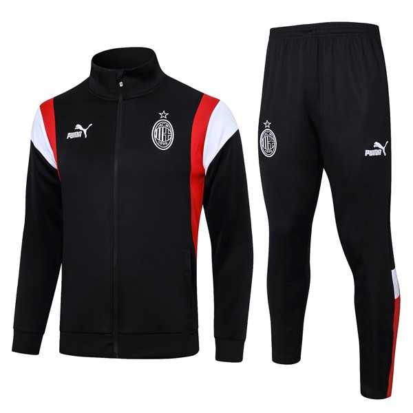 Trainingsanzug AC Milan 2024 Schwarz 2